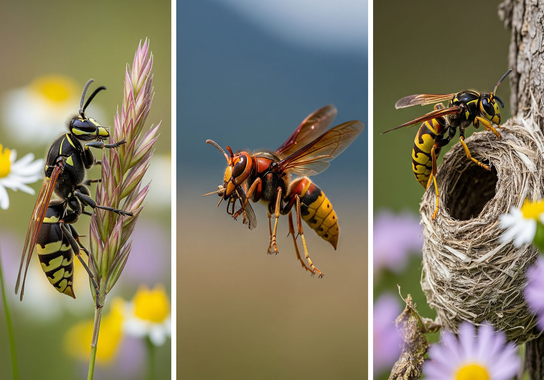 Wasps, Hornets, & Yellow Jackets